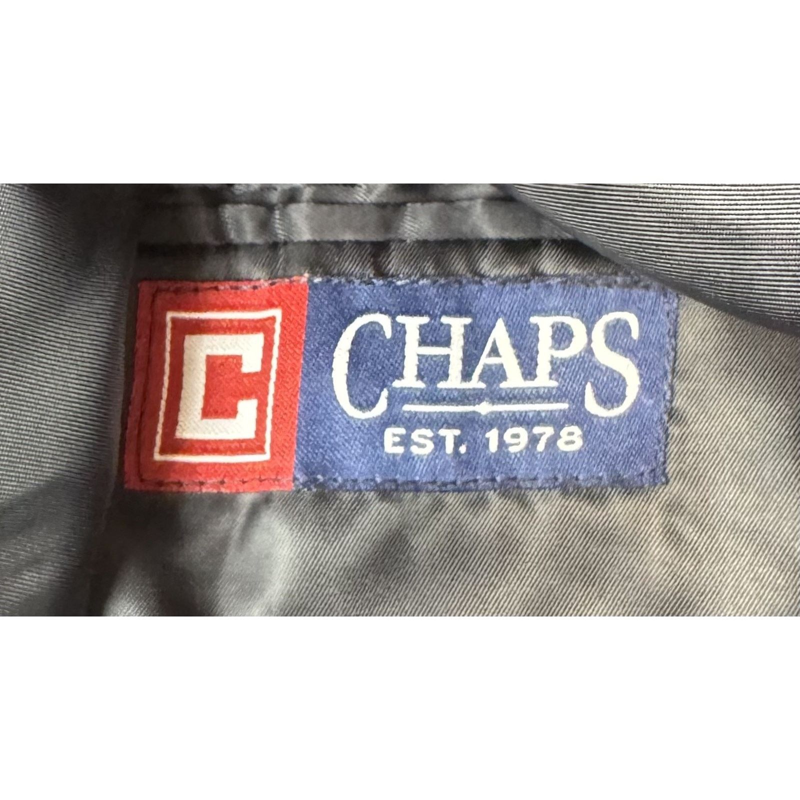 Chaps Chaps Blazer Kids 10 Navy Blue Blazer Gold Button Size 34S - 7 Thumbnail