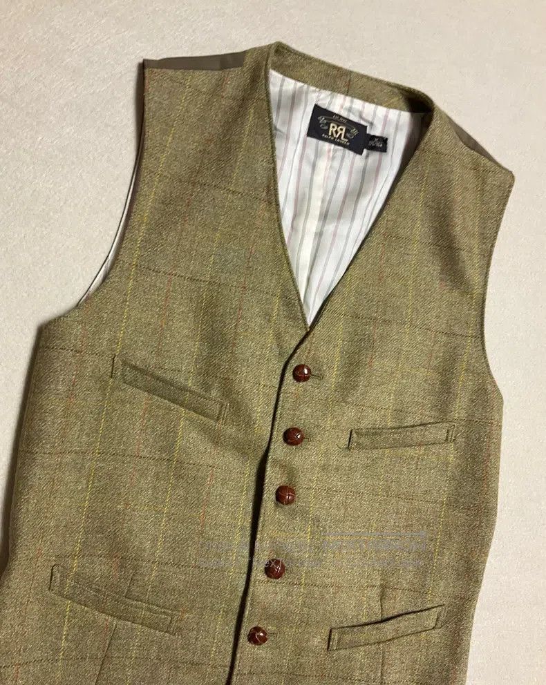 RRL Ralph Lauren RRL Ralph Lauren Wool Vest Size US M / EU 48-50 / 2 - 2 Thumbnail