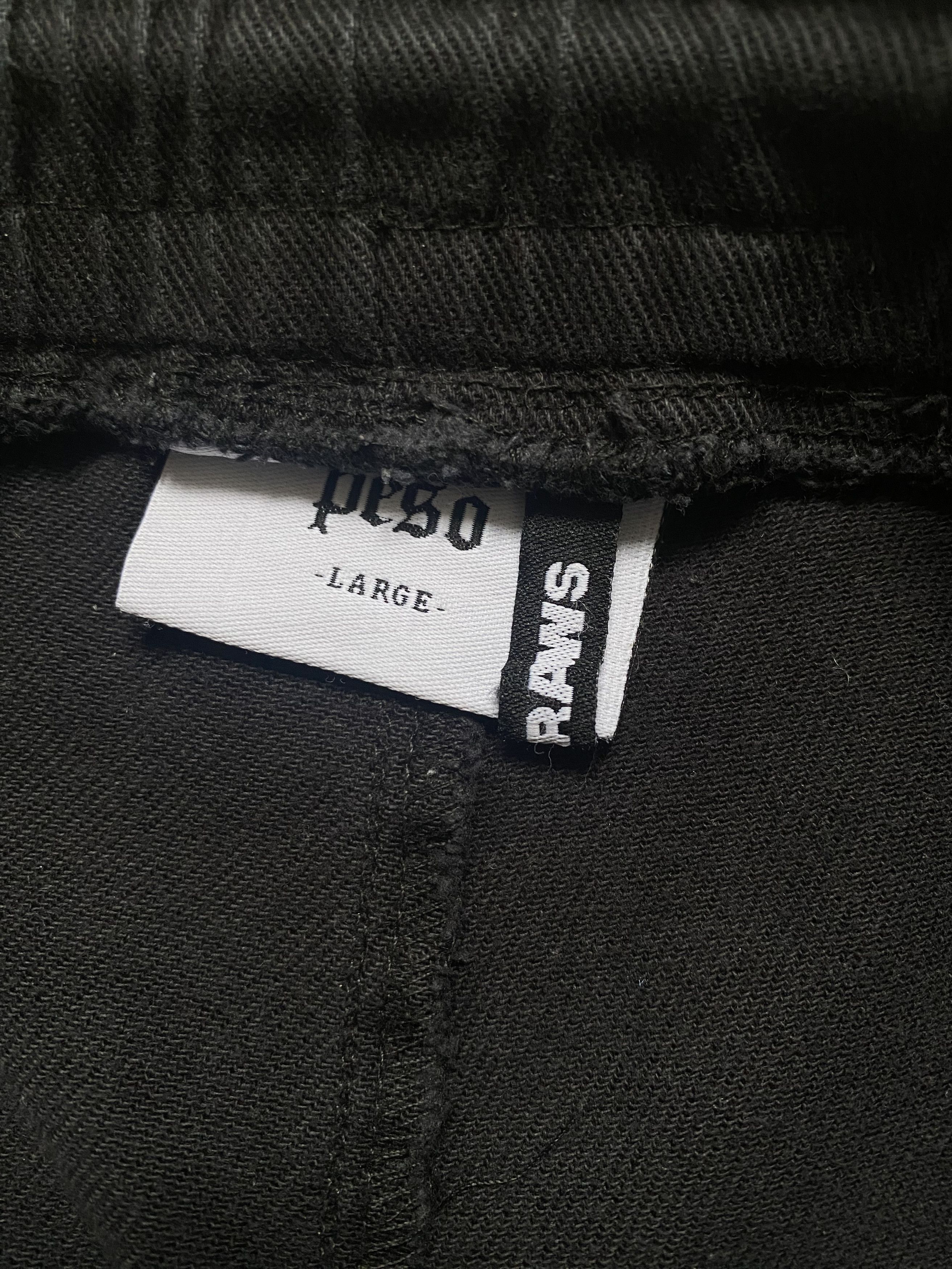 Designer × Peso Peso Large Raws Denim Pants – Comfort & Style 👖✨ Size US 34 / EU 50 - 4 Thumbnail