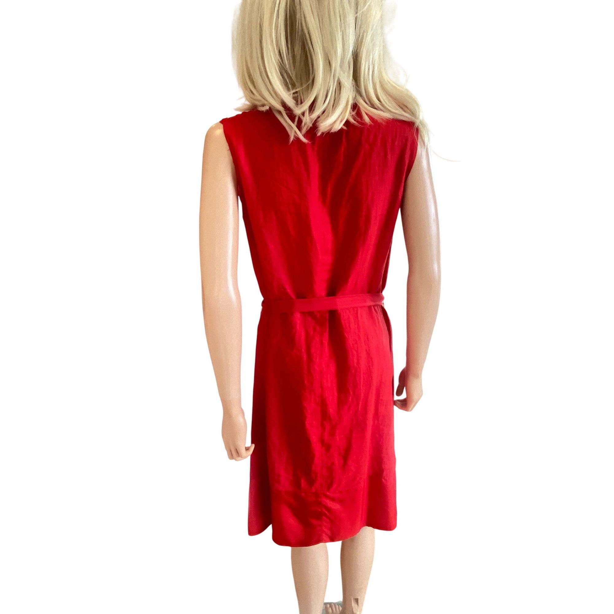 Other NWOT Sundance Cafe Rouge Dress Linen Silk Small Sleeveless R Size S / US 4 / IT 40 - 5 Thumbnail