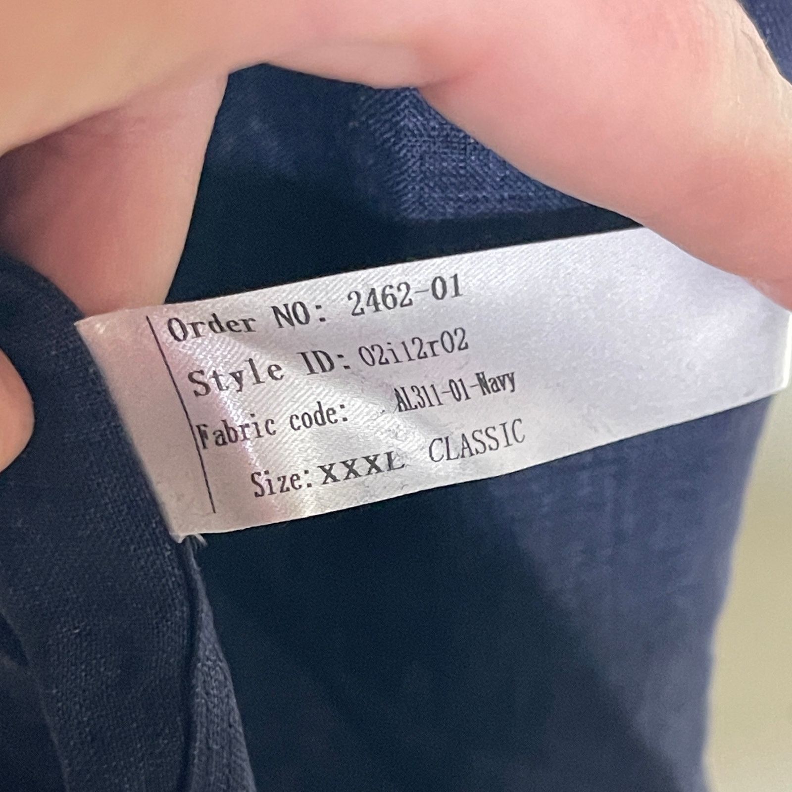 Other ONSLOE Blue 100% linen short sleeve button down shirt XXXL Size US XXL / EU 58 / 5 - 7 Thumbnail