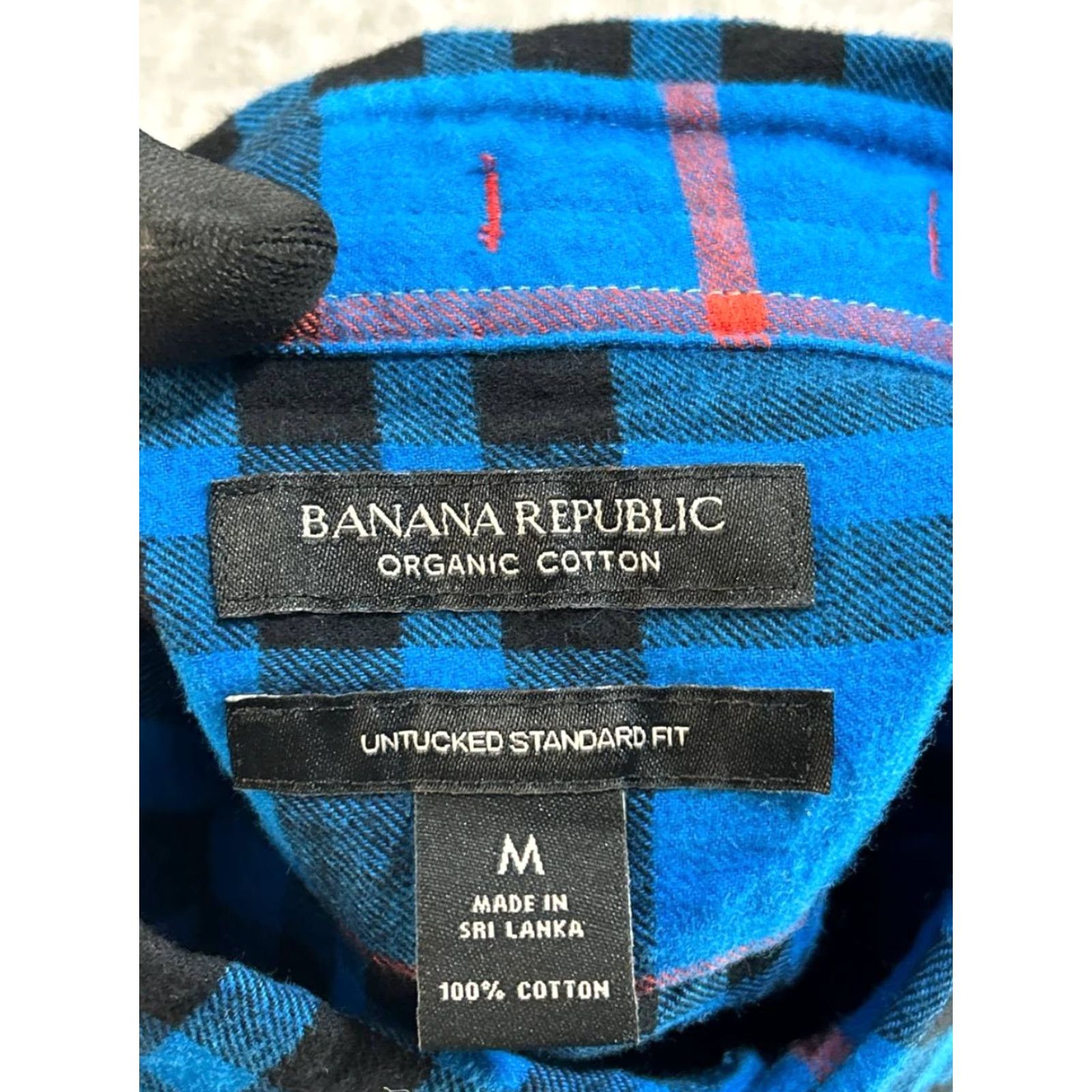 Banana Republic Banana Republic Shirt Mens M Blue Cotton Button Up Size US M / EU 48-50 / 2 - 3 Thumbnail