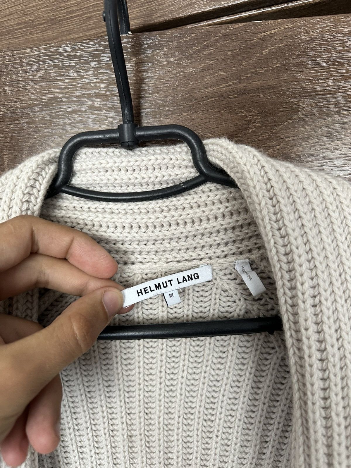 Helmut Lang Helmut Lang Knit Cashmere Wool Cardigan Sweater Size US M / EU 48-50 / 2 - 8 Thumbnail