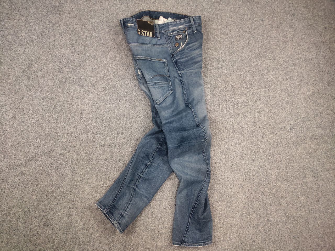 G-Star G Star Vintage Arc 3d loose tapered Jeans le grand bleu Y2K Size US 32 / EU 48 - 11 Thumbnail