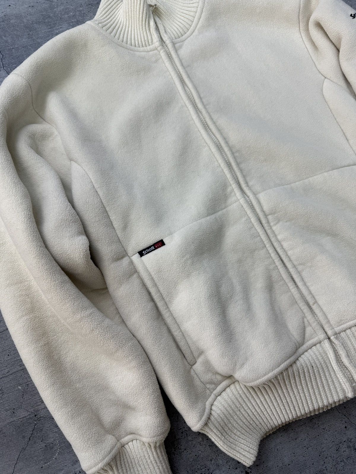 Schott Vintage 90s Schott Zip Hoodie Military Ninja Style Y2K Rare Size US XL / EU 56 / 4 - 3 Thumbnail