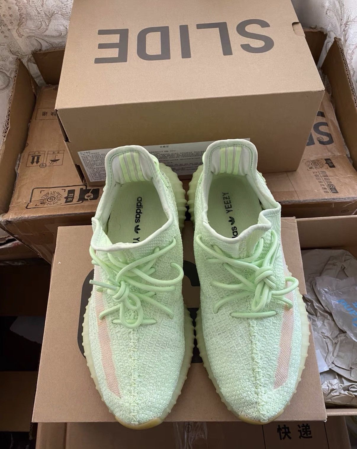 Adidas Adidas Yeezy 350 Glow EG5293 K37 Size US 8 / EU 41 - 6 Thumbnail