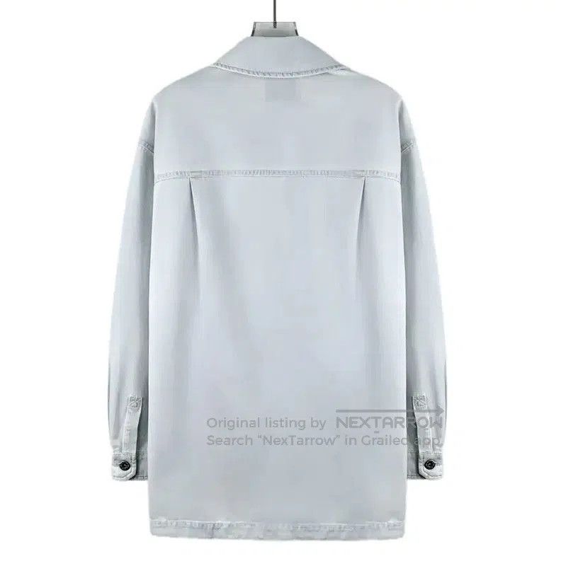 Miu Miu Miu Miu Light Blue Cotton Women's Jacket . Size XS / US 0-2 / IT 36-38 - 1 Thumbnail