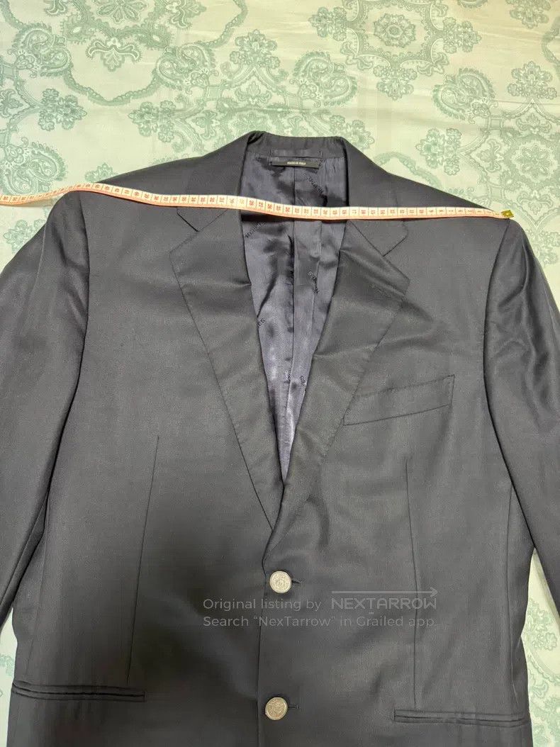 Hermes Hermes Cashmere Blazer Jacket, 90% Cashmere + 10% Mulberry Size 50R - 3 Thumbnail