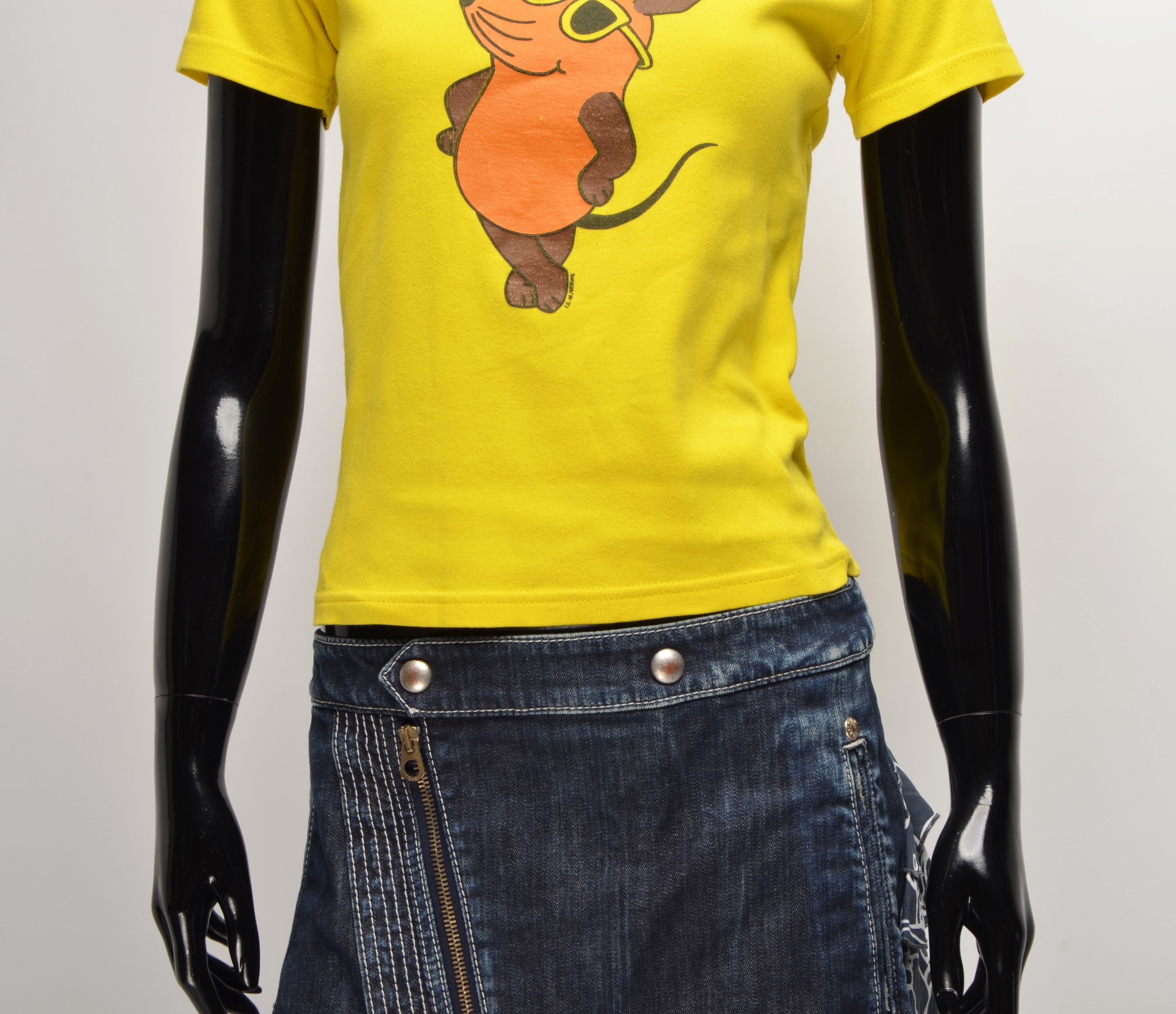 Vintage Vintage Little Sunshine Kidcore Y2K Printed T-shirt Size XS / US 0-2 / IT 36-38 - 3 Thumbnail