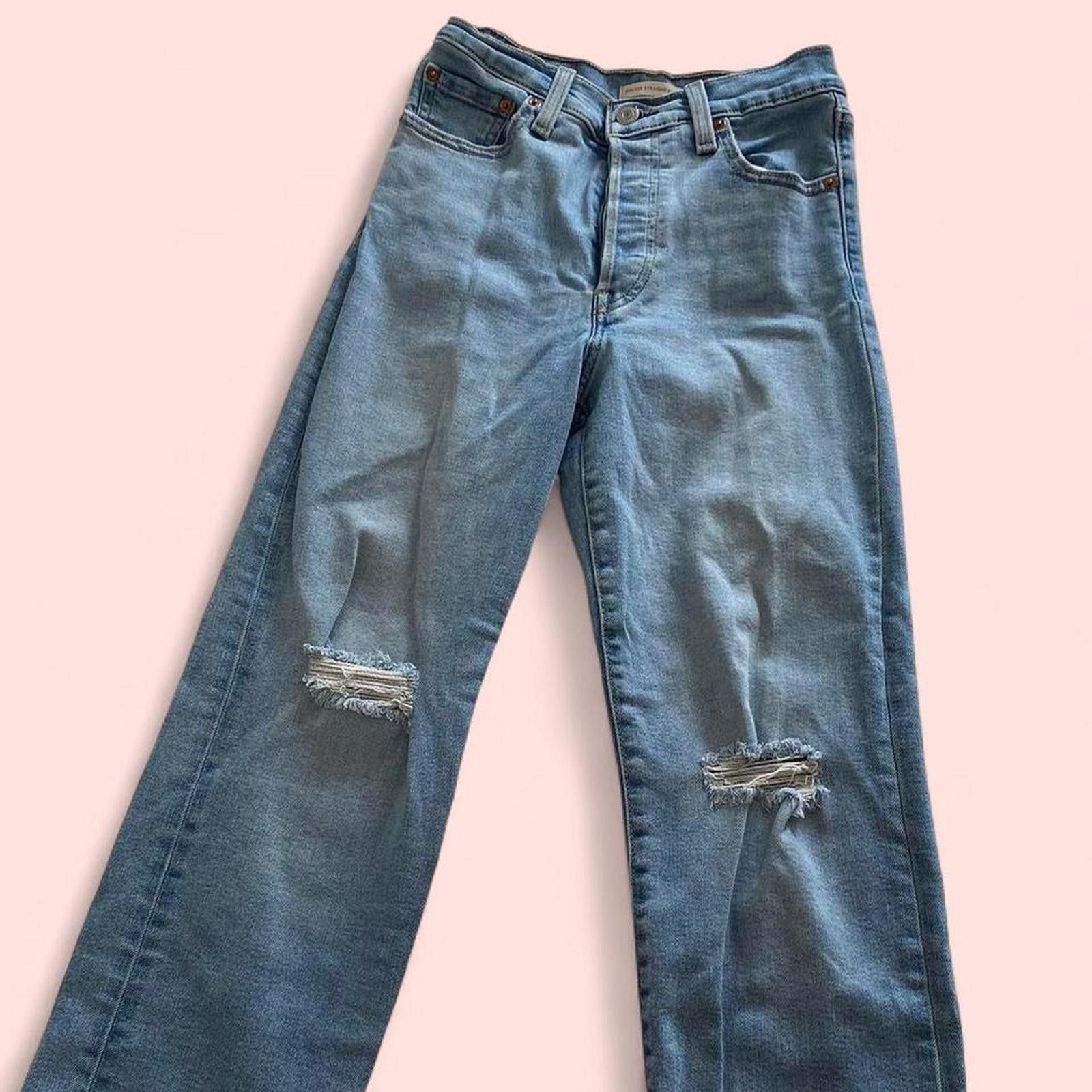 Levi's Levi's high-waisted straight leg-mom jeans Size 25" / US 0 / IT 36 - 4 Thumbnail