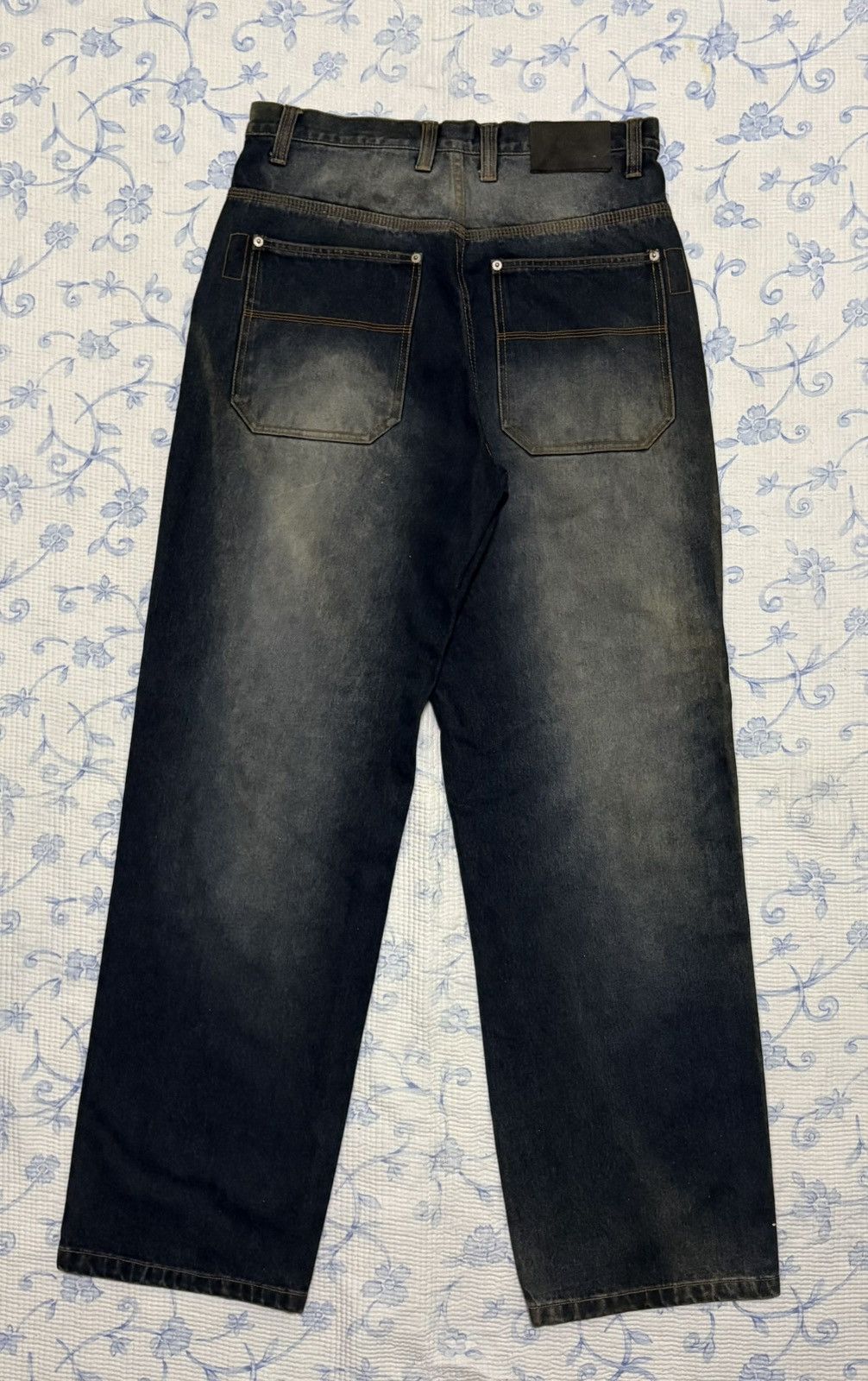 Koman Koman Jeans Straight Cut Jeans Streetwear Denim Size US 33 - 10 Thumbnail
