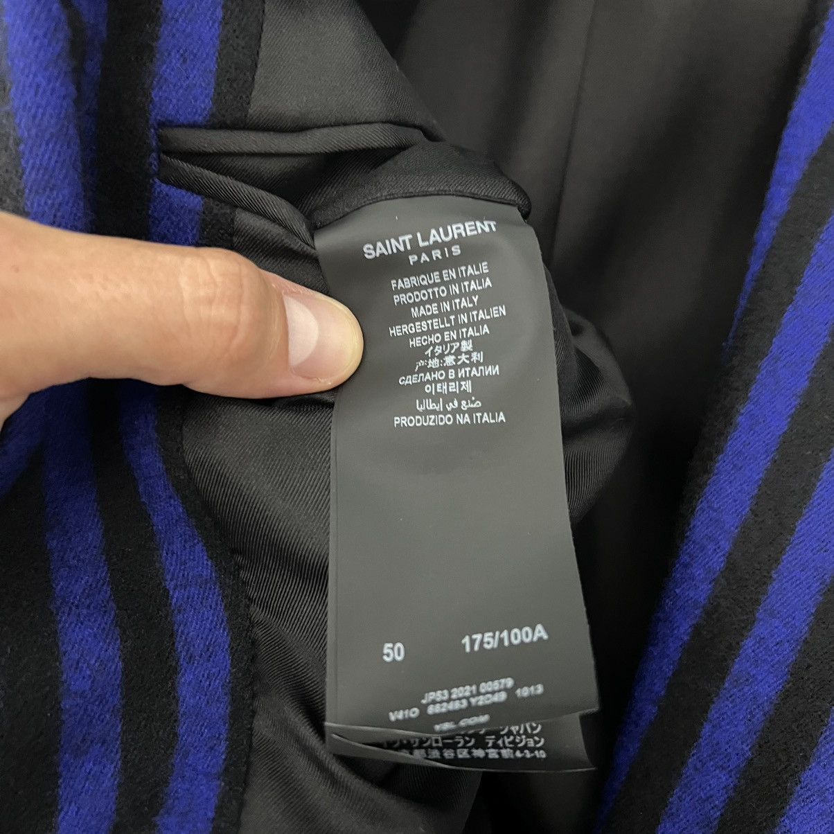 Saint Laurent Paris Saint Laurent Striped Blazer in Medium Size US M / EU 48-50 / 2 - 5 Thumbnail