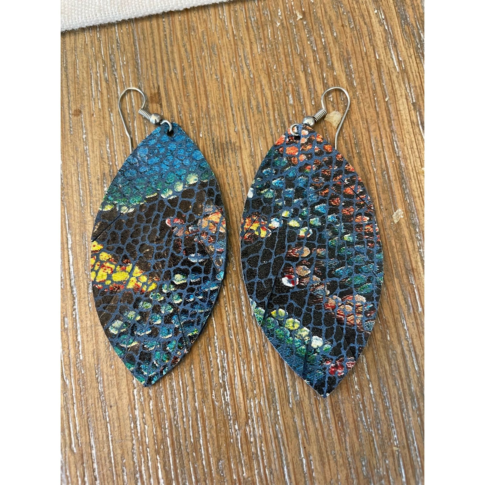 Homemade Bundle (4) of Homemade Boutique Leather Earrings Size ONE SIZE - 3 Thumbnail