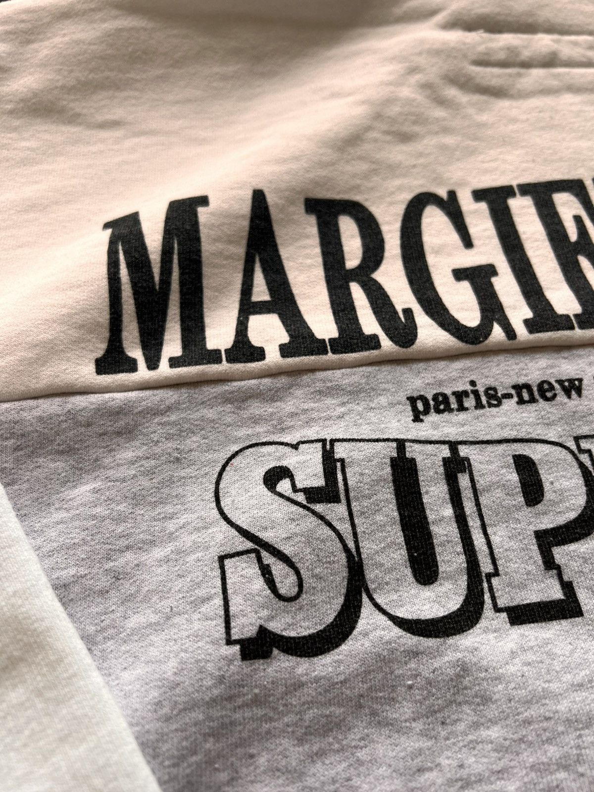 Maison Margiela × Supreme Supreme MM6 Maison Margiela Eagle Zip Hooded Sweatshirt Grey Size US L / EU 52-54 / 3 - 20 Thumbnail