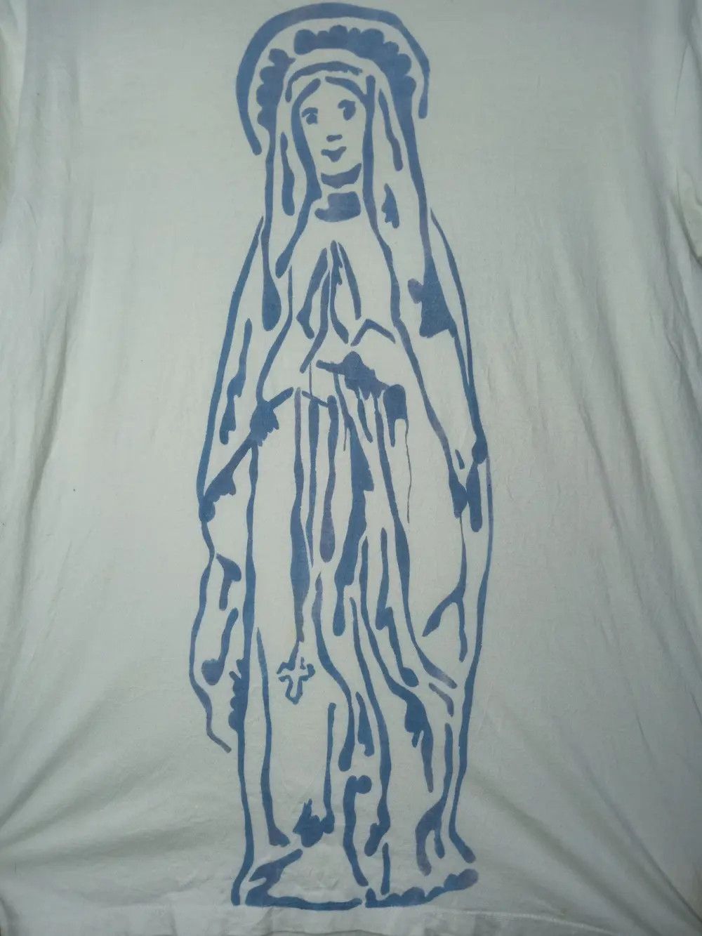 Japanese Brand Daluc.Jp Maria Art Vintage Tshirt Size US L / EU 52-54 / 3 - 2 Thumbnail