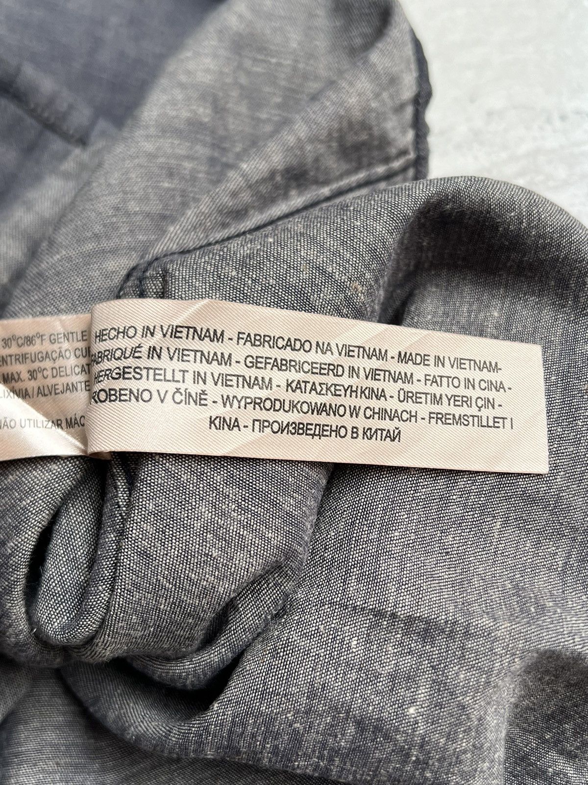 Massimo Dutti Massimo Dutti Grey Shirt Size US M / EU 48-50 / 2 - 8 Thumbnail