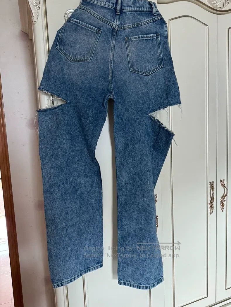 Maison Margiela Maison Margiela Deconstructivism cut jeans with a knife Size 24" / US 00 / IT 34 - 5 Thumbnail