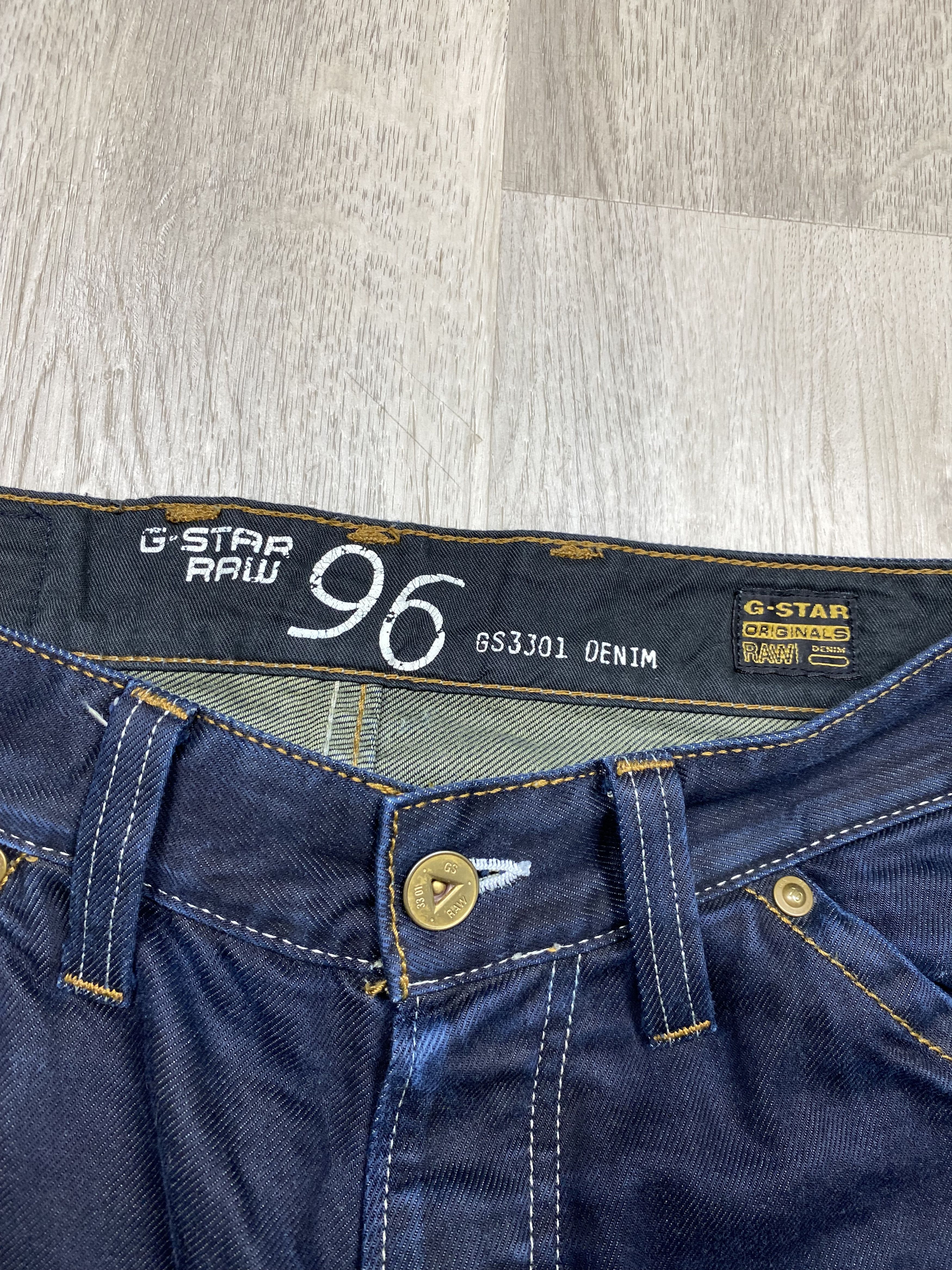 G-Star G Star Raw Vintage Denim Pants Jeans Double Knee Gstar Size US 30 / EU 46 - 4 Thumbnail