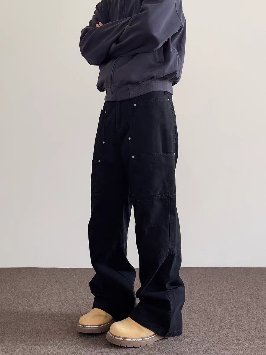 Designer × Jean × Vintage Street Vintage Workwear Casual Jeans Size US 34 / EU 50 - 2 Thumbnail