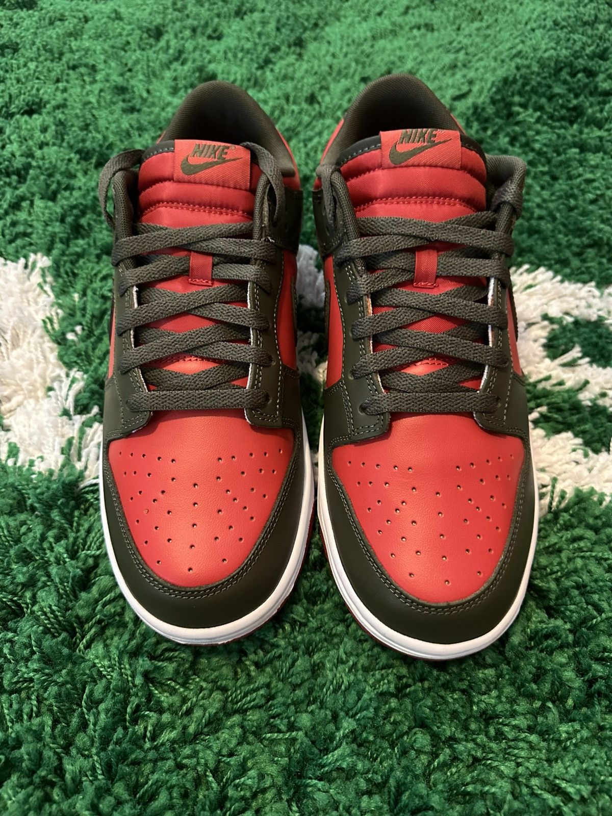 Nike Nike Dunk Low BTTYS Red Cargo Khaki Sneakers 11 Size US 11 / EU 44 - 4 Thumbnail