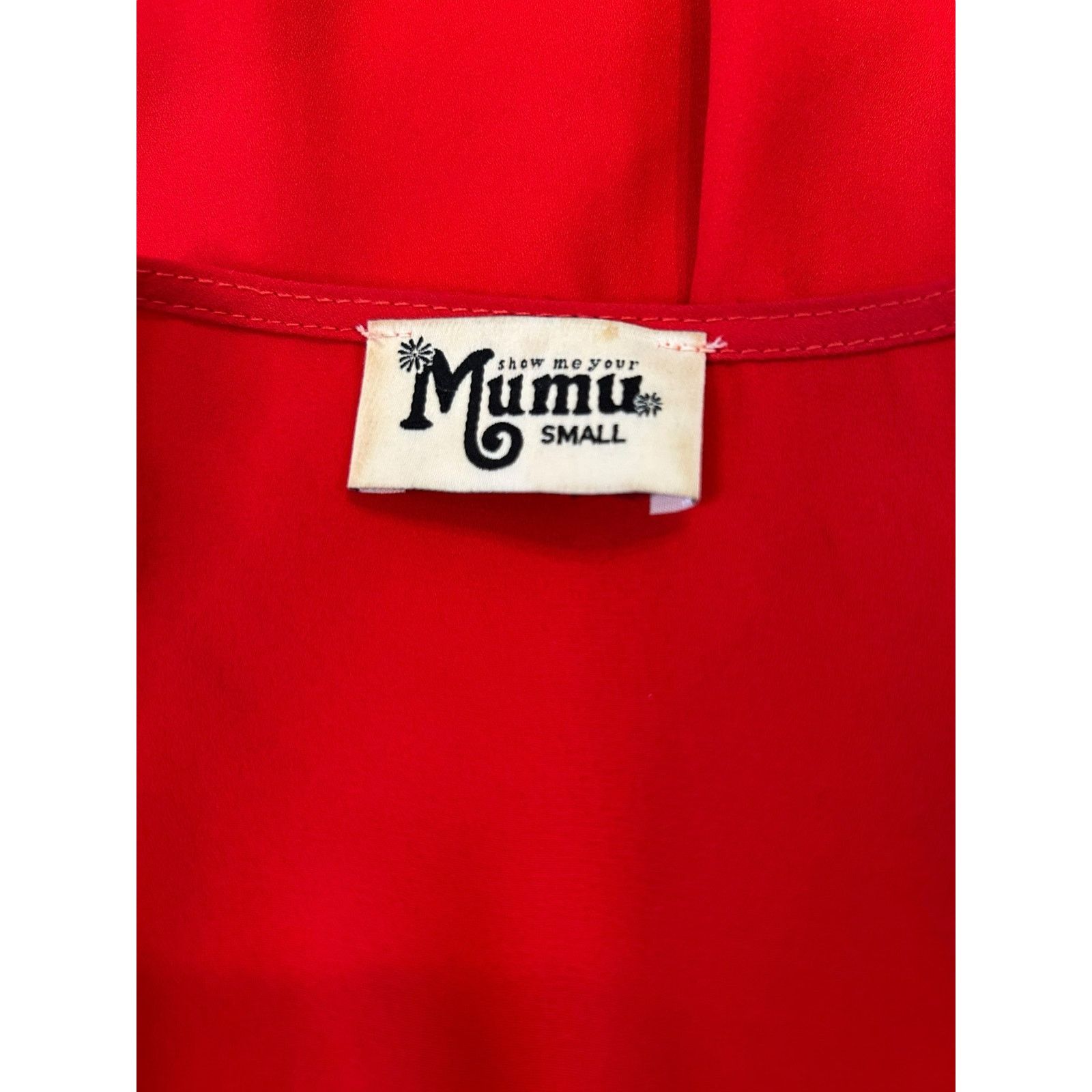 Show Me Your MuMu Show Me Your Mumu Austin Dress Bonfire - Size S Size S / US 4 / IT 40 - 2 Thumbnail