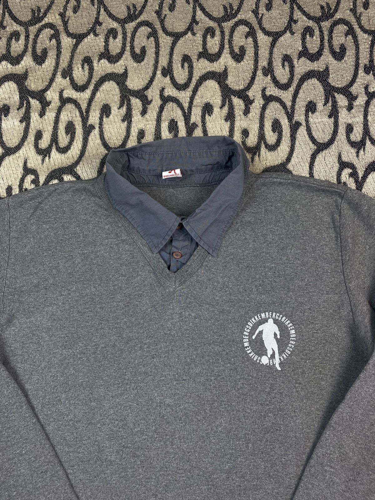 Beauty Beast × Dirk Bikkembergs Dirk Bikkimbergs Shirt Longsleeve Preppy Style Size XL / US 12-14 / IT 48-50 - 3 Thumbnail