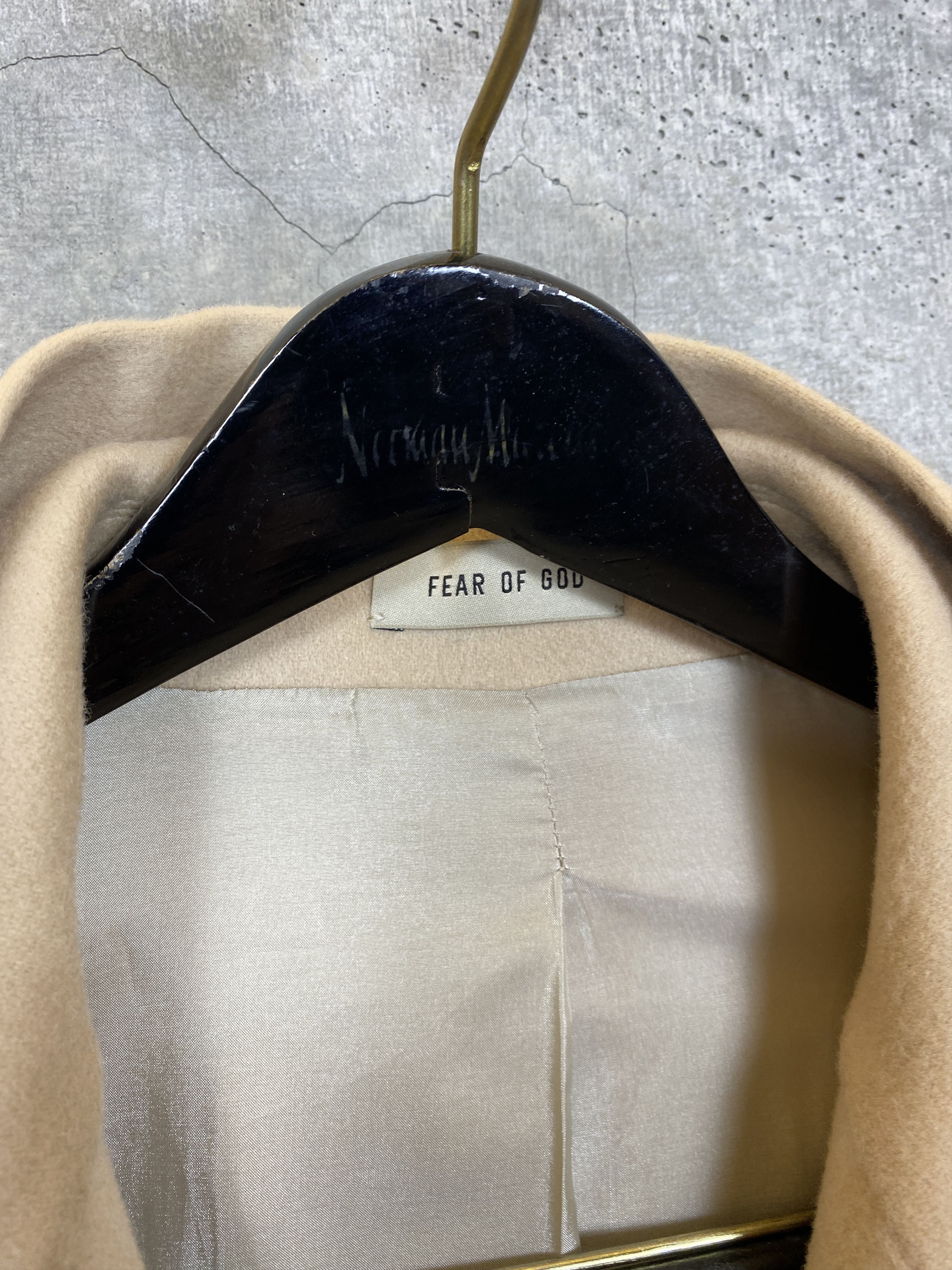 Fear of God $2850 NWT FEAR OF GOD ETERNAL WOOL OVERCOAT Size US XXL / EU 58 / 5 - 6 Thumbnail