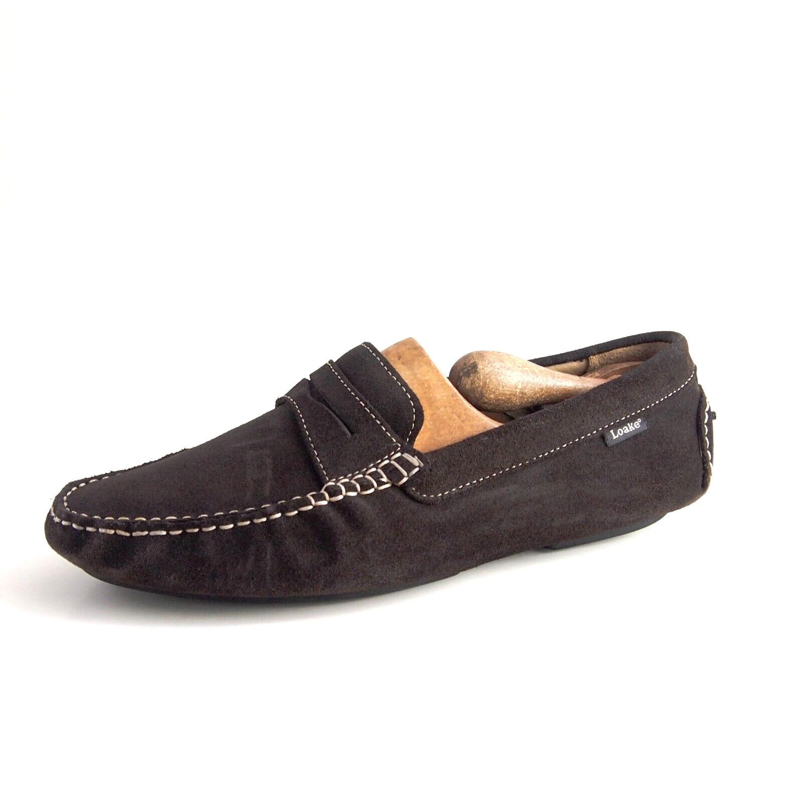 Loake Loake Herbert Driving Loafers Brown Suede US 8 EU 41 Size US 8 / EU 41 - 1 Thumbnail