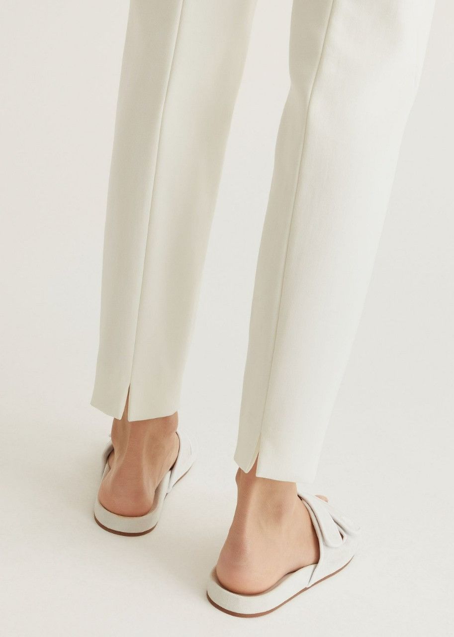 Loro Piana o1srvl11e0424 Trouser in White Size 36" / US 14 / IT 50 - 5 Thumbnail