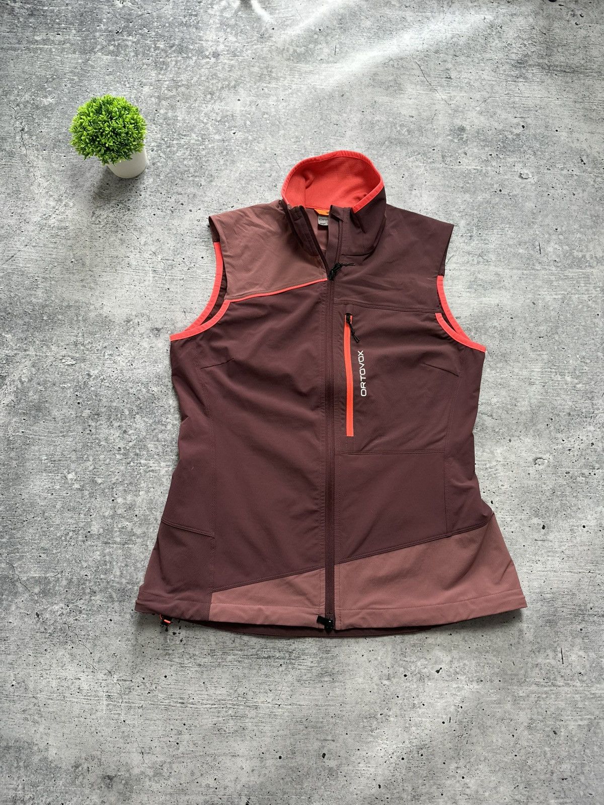ORTOVOX Ortovox Merino Inside Outdoor Hiking Mountain Vest Size L / US 10 / IT 46 - 2 Thumbnail