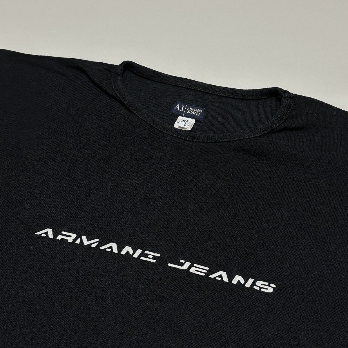 Armani Vintage Armani Jeans technical logo y2k Size XL / US 12-14 / IT 48-50 - 4 Thumbnail