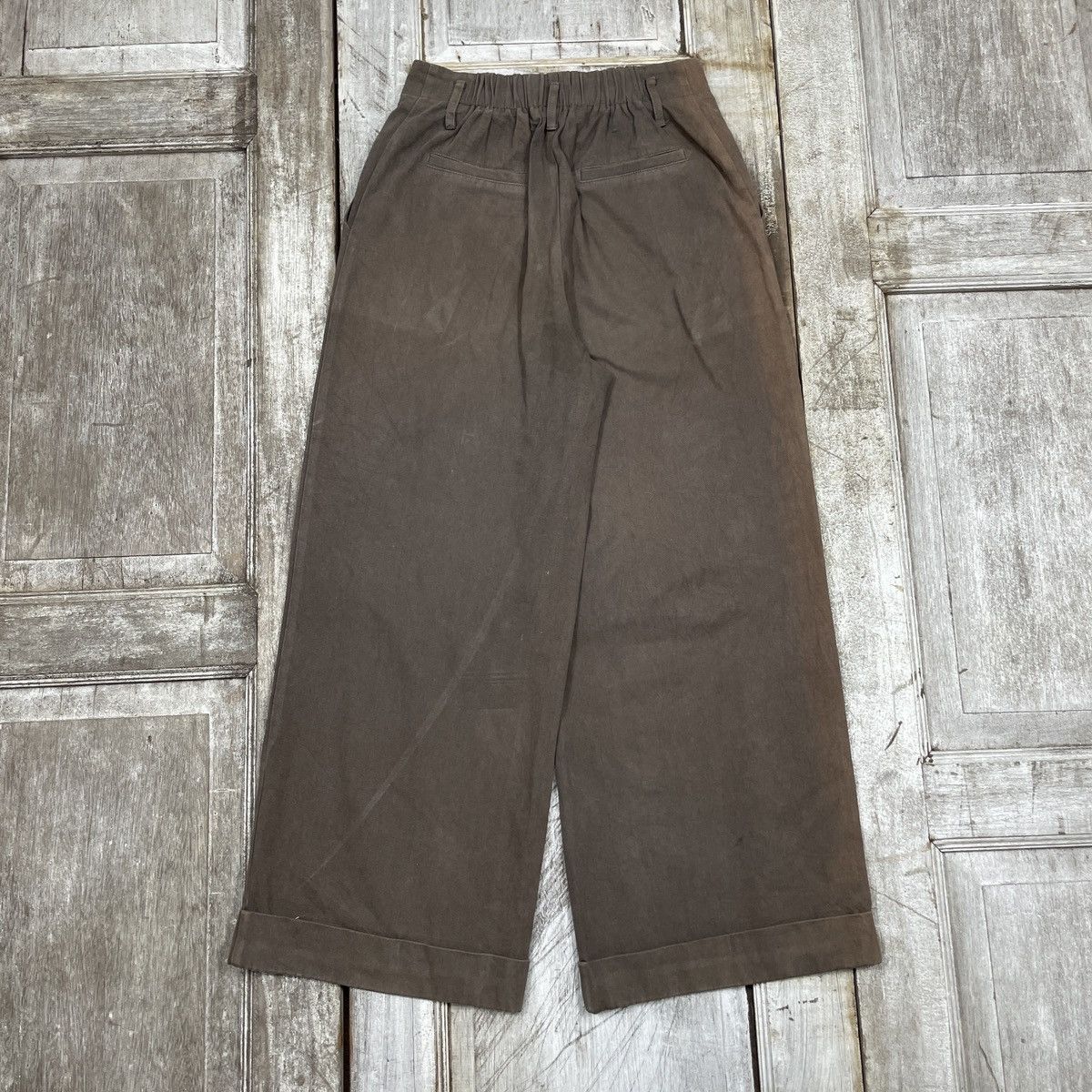 14th Addiction × Japanese Brand × Vintage Vintage And Search Wide Leg Faded Pants Size 27" / US 4 / IT 40 - 2 Thumbnail
