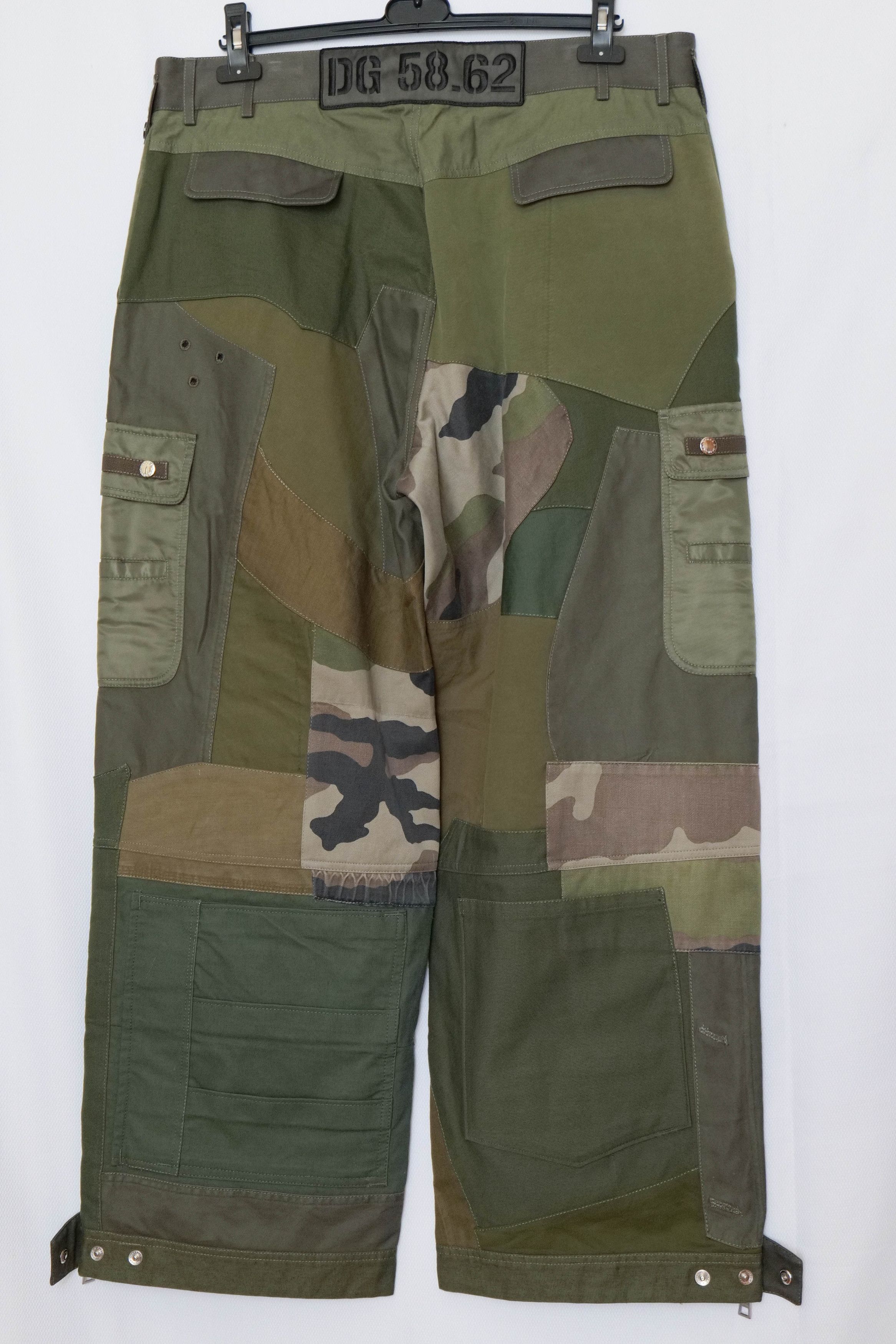 Dolce & Gabbana NWT patchwork cargo pants Size US 36 / EU 52 - 2 Thumbnail