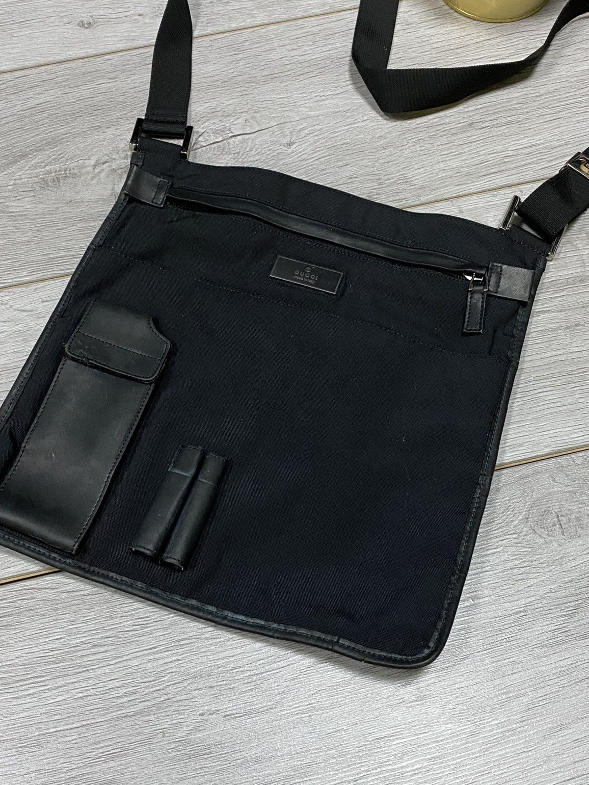 Gucci Gucci canvas leather crossbody shoulder bag Size ONE SIZE - 2 Thumbnail