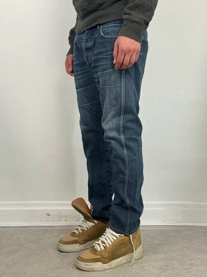 Louis Vuitton Louis Vuitton Blue Denim Straight Leg Jeans Size US 32 / EU 48 - 3 Thumbnail