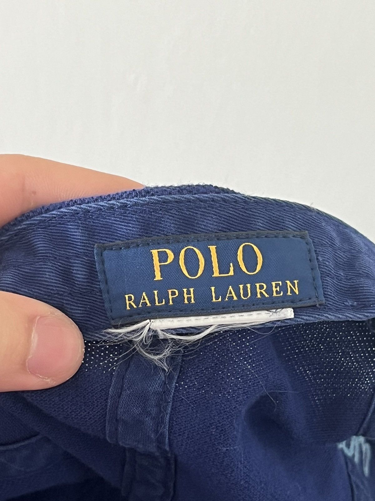 Polo Ralph Lauren × Vintage Polo Ralph Lauren vintage cap blue old money style Size ONE SIZE - 7 Thumbnail