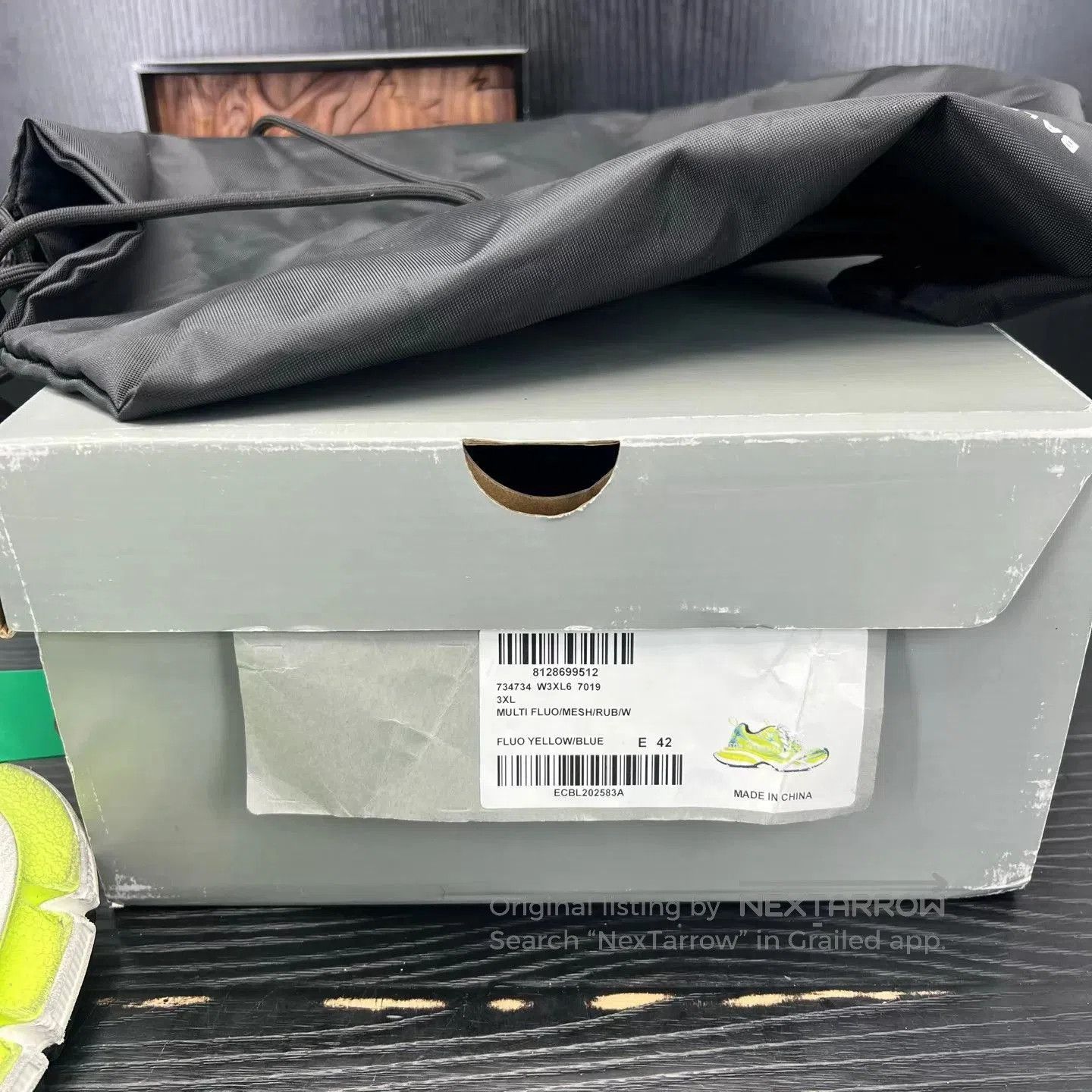 Balenciaga Green Mesh Lowtop Sneakers Size 9. Size US 9 / EU 42 - 9 Thumbnail