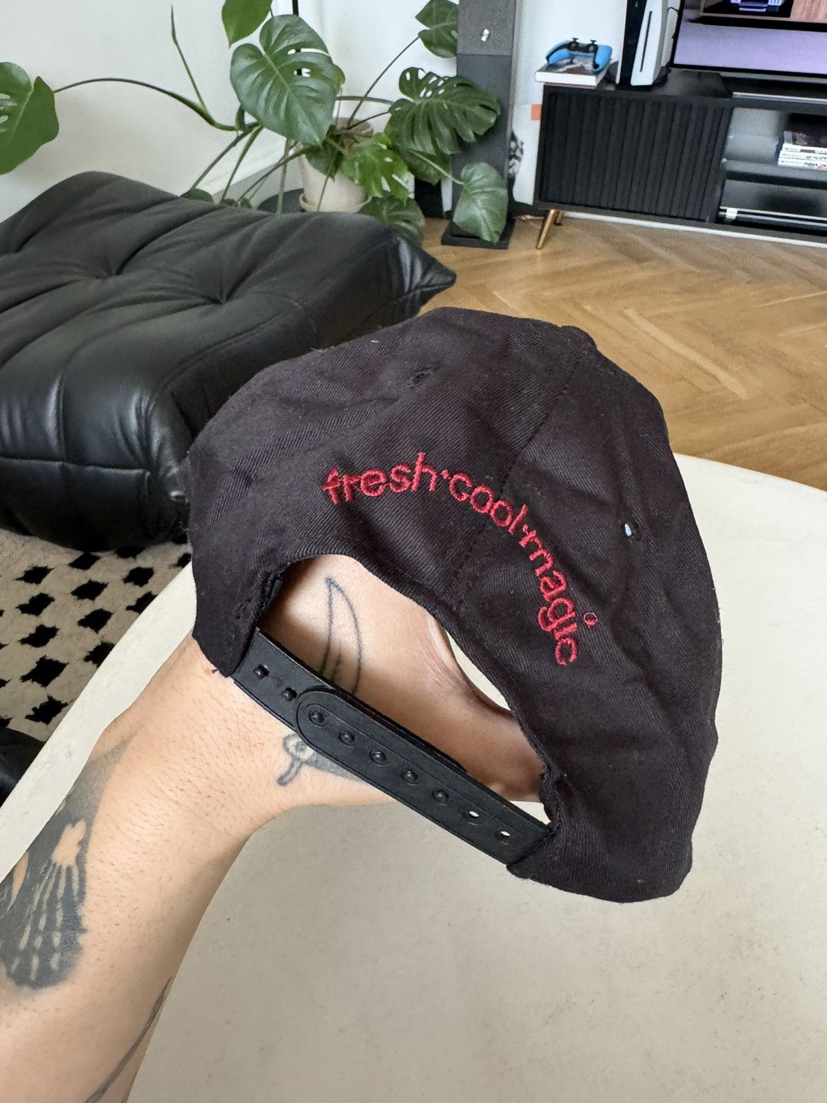 Band Tees Vintage 90s Michael Jackson King Of Pop Band Hat Snapback Size ONE SIZE - 2 Thumbnail