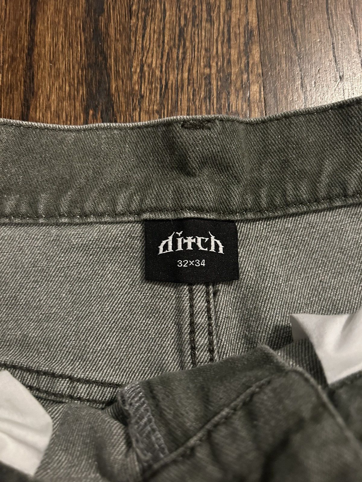 Other Ditch Baggy Olive Denim Size US 32 / EU 48 - 5 Thumbnail