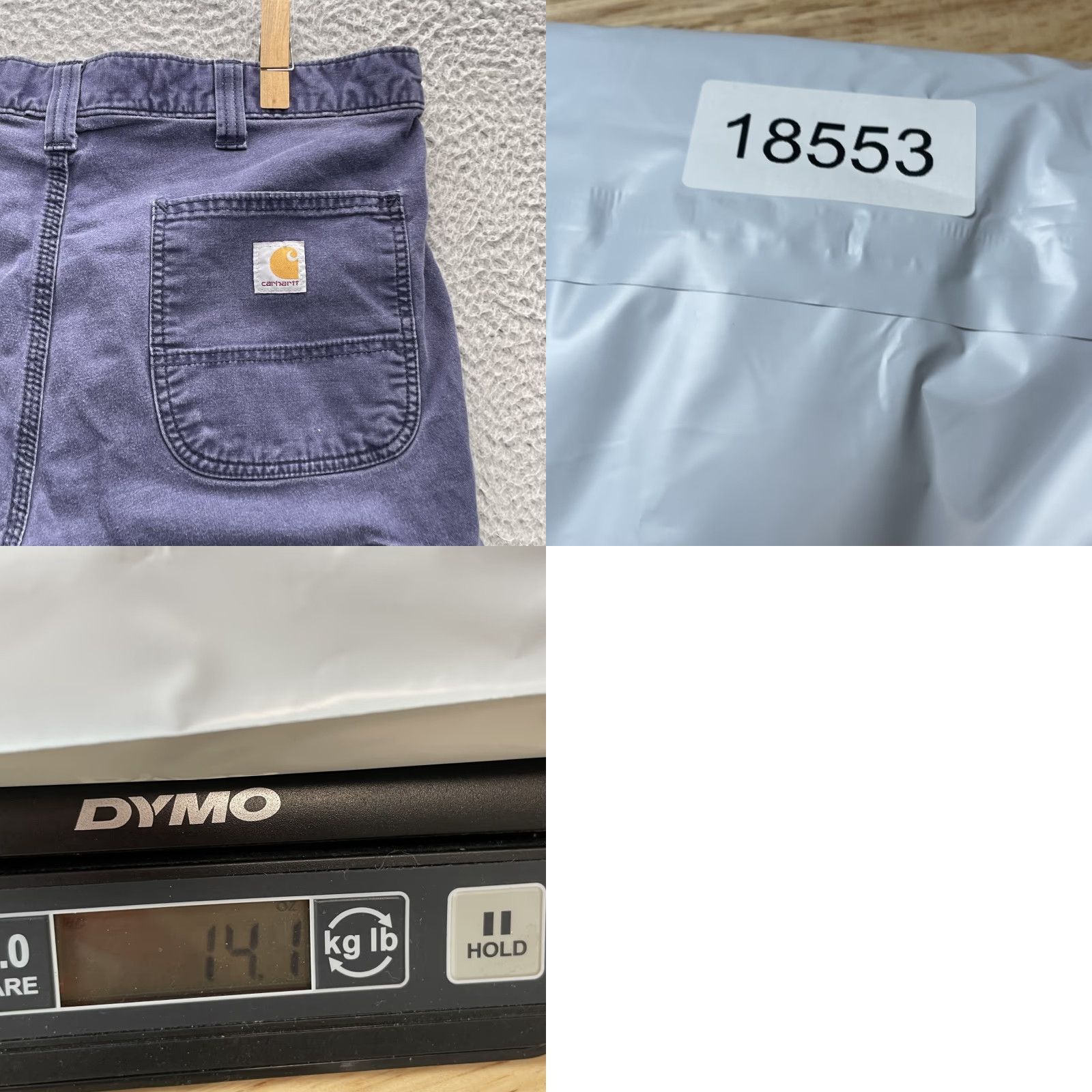 Carhartt Carhartt Shorts Mens 35 Blue Crop Relaxed Workwear Skate Grunge Y2k Short Cargo 90s Nature Outdoor Mens Size US 35 - 8 Thumbnail
