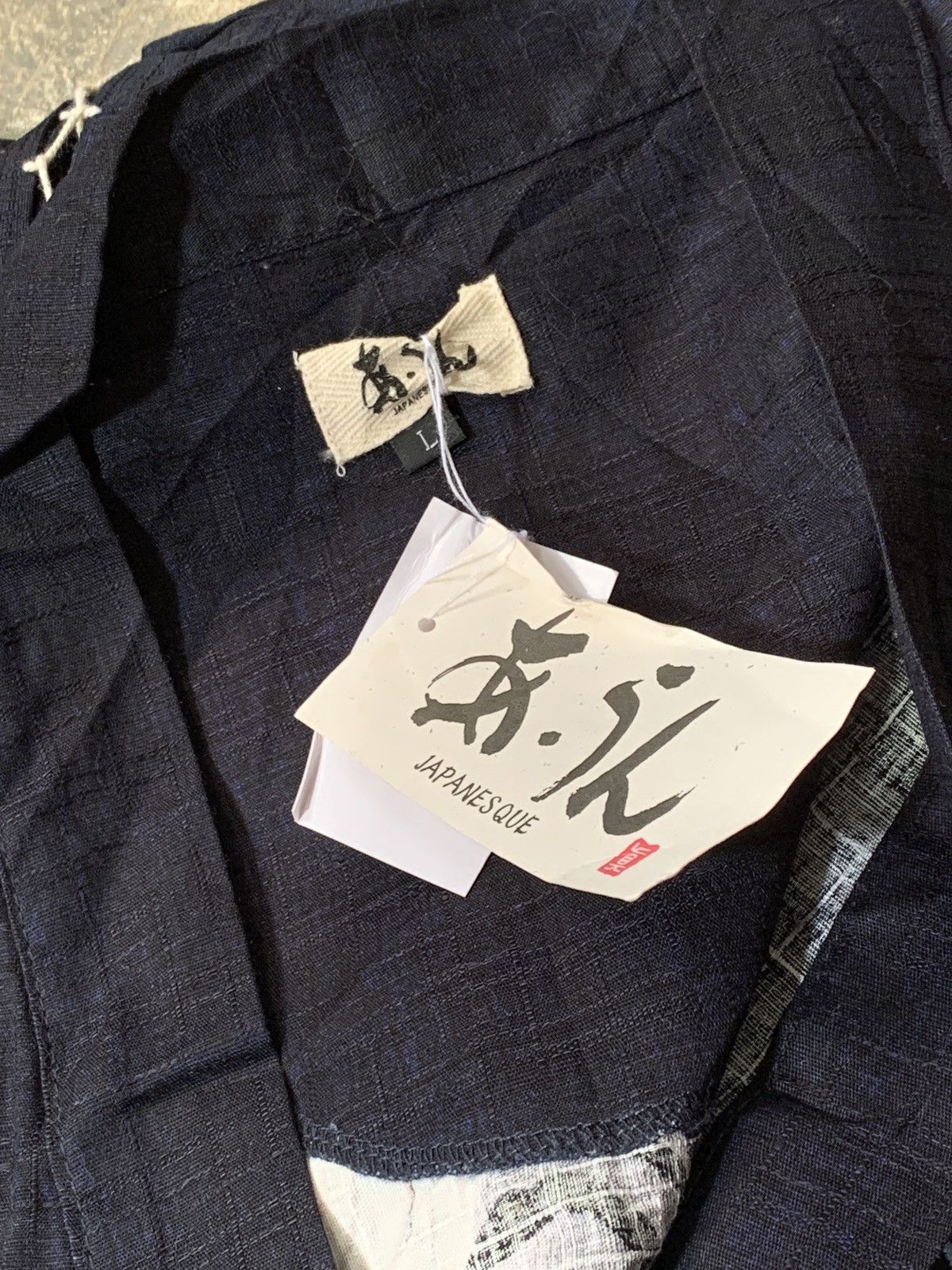 Japanese Brand Japanese Happi Kimono Jacket Tiger Print & Kanji Embroidered Size US L / EU 52-54 / 3 - 5 Thumbnail