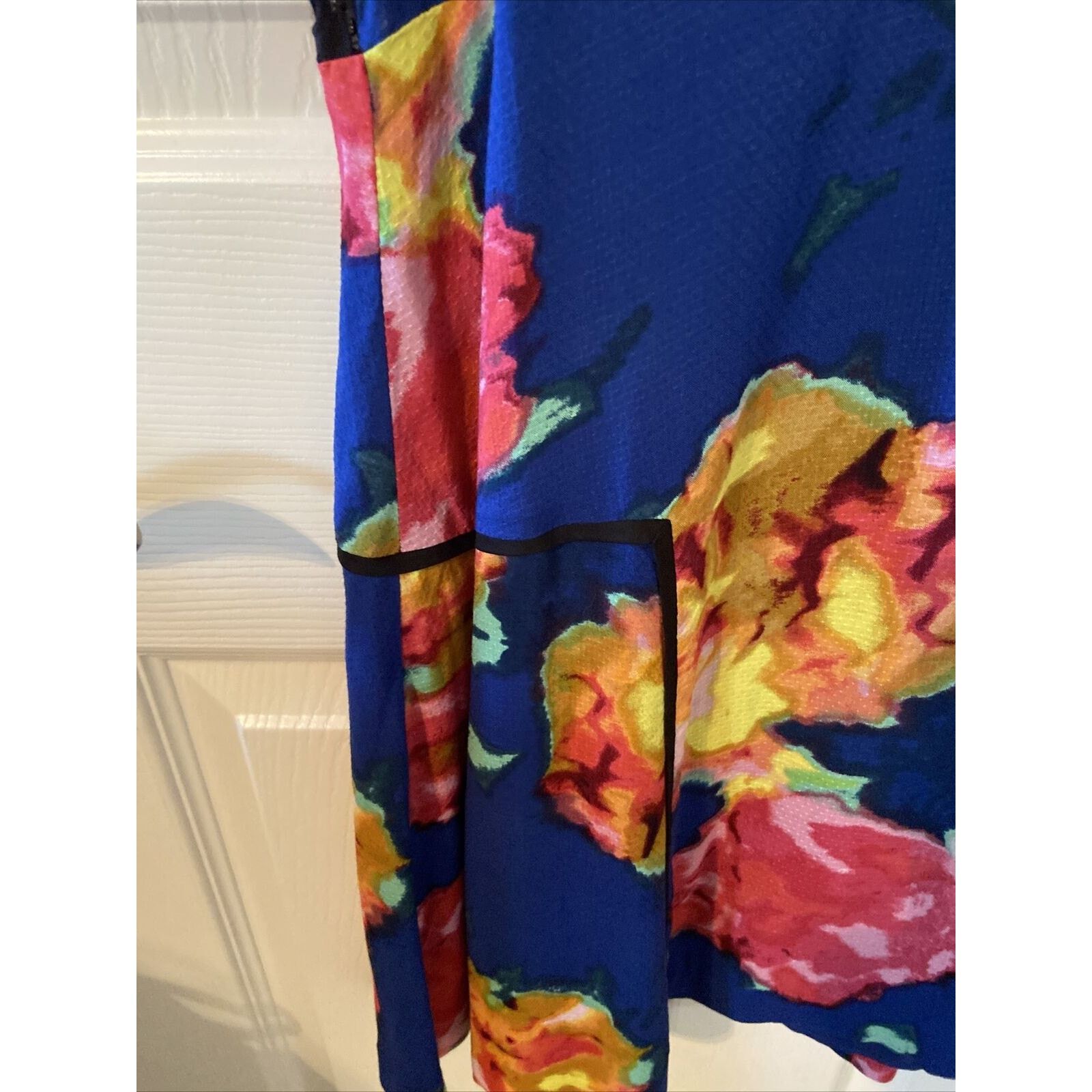 Other Rachel Roy Women's Floral Print Sleeveless Fit Flare Dress 6 Size M / US 6-8 / IT 42-44 - 6 Thumbnail