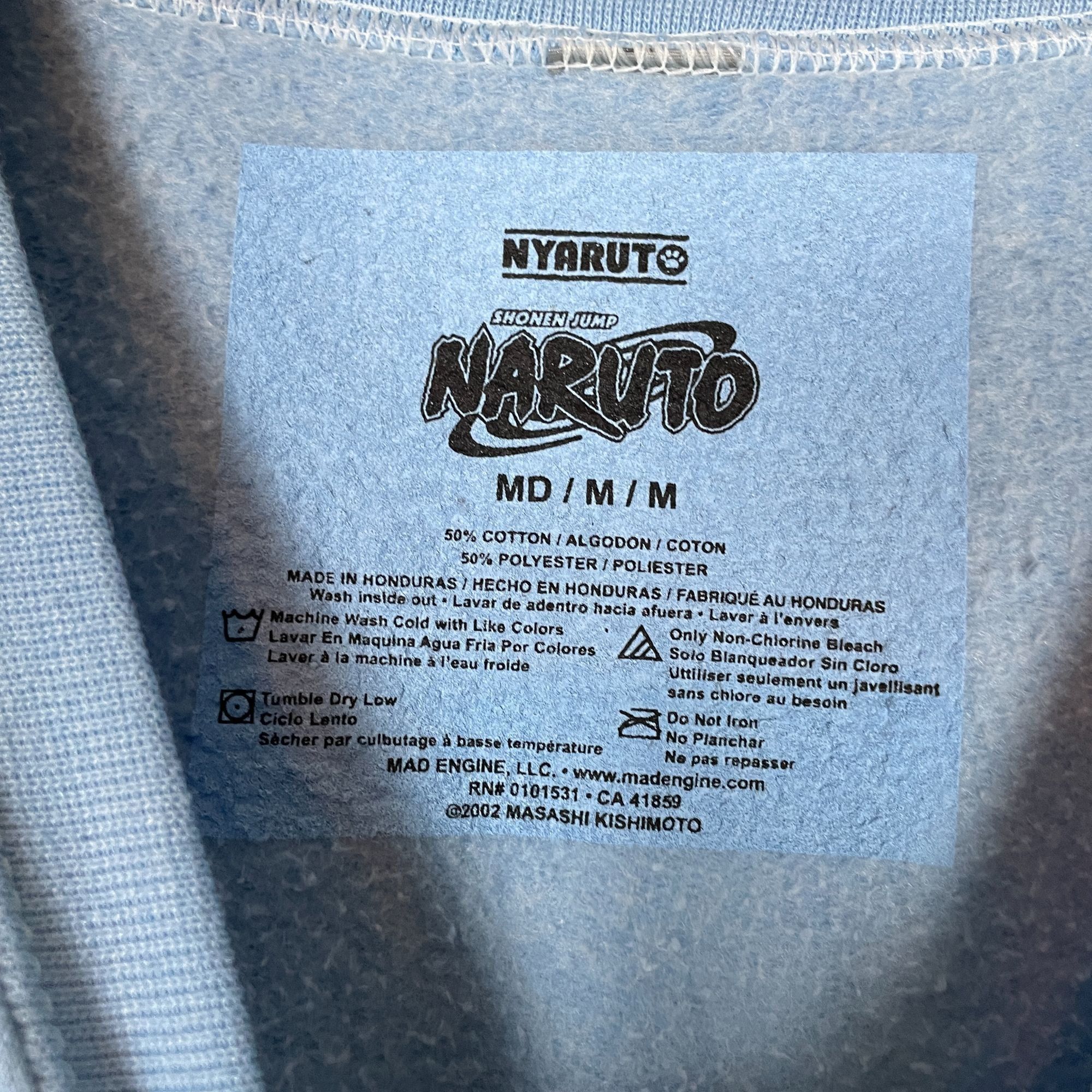 Urban Outfitters Naruto Anime Kitty Sweatshirt size Medium Size US M / EU 48-50 / 2 - 2 Thumbnail