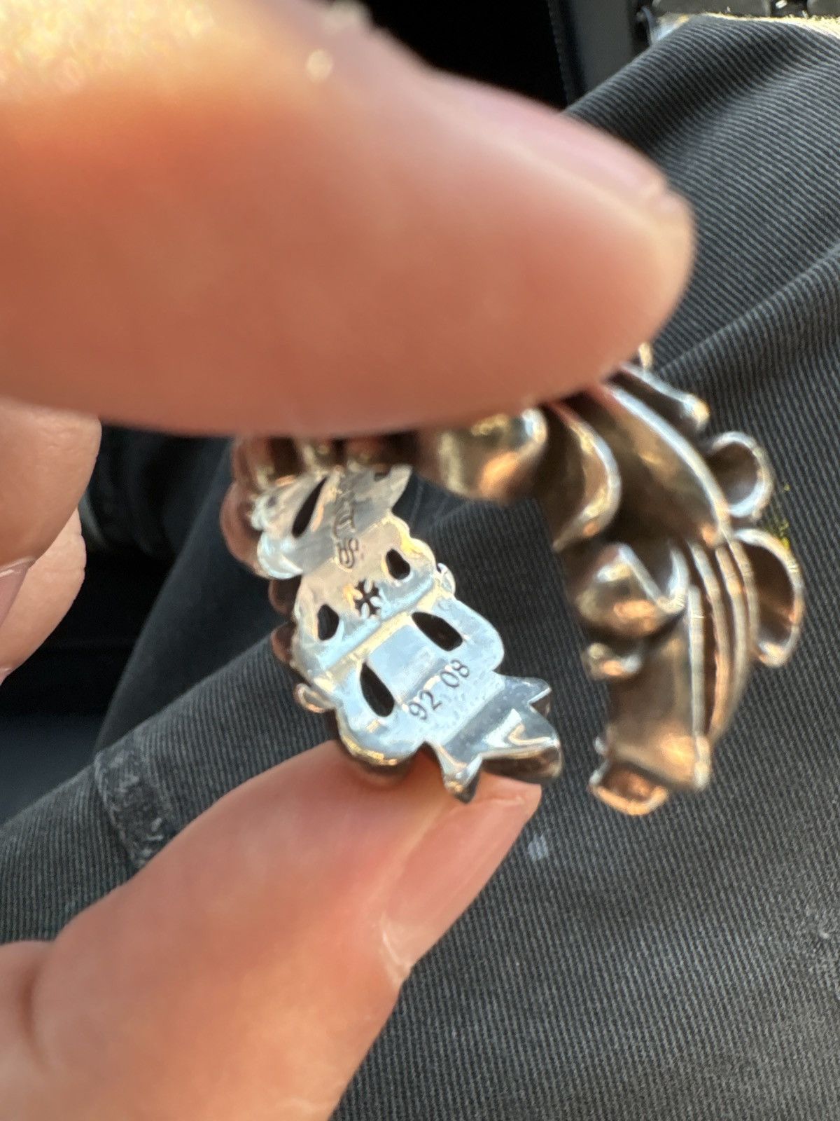 Chrome Hearts Chrome Hearts Double Floral Ring Size ONE SIZE - 10 Thumbnail
