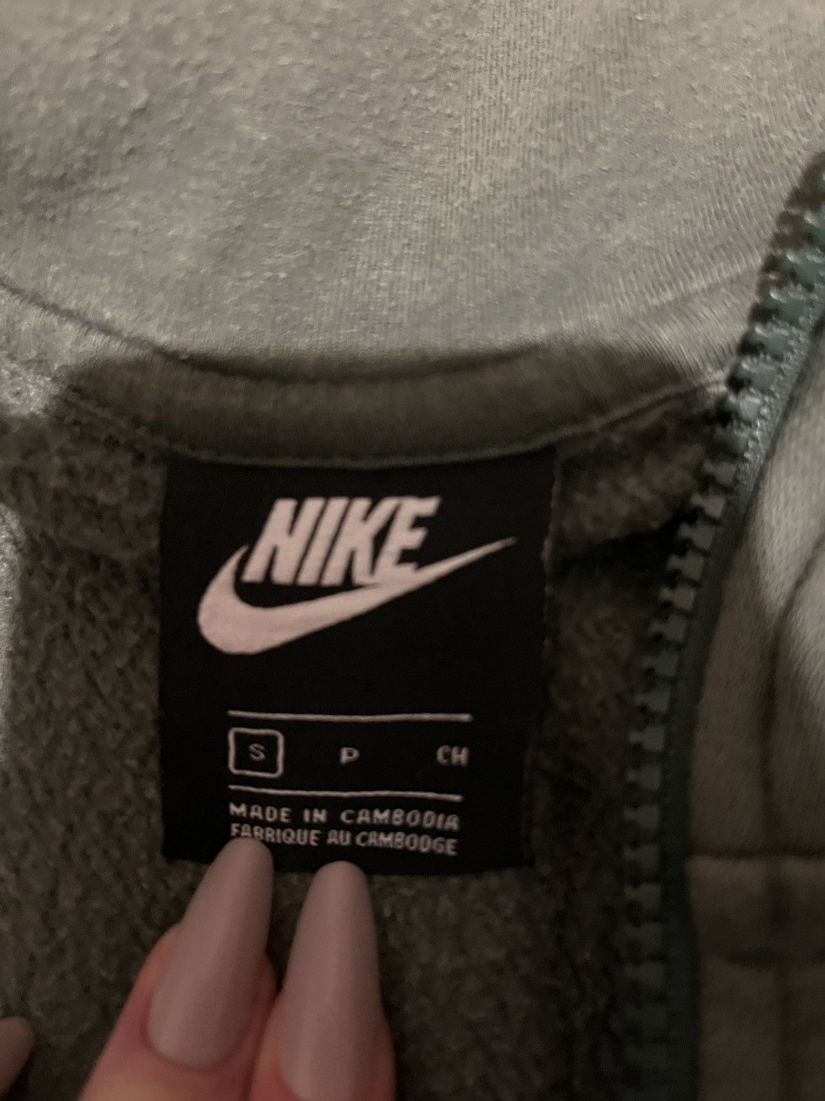 Nike × Vintage green nike hoodie Size US S / EU 44-46 / 1 - 2 Thumbnail