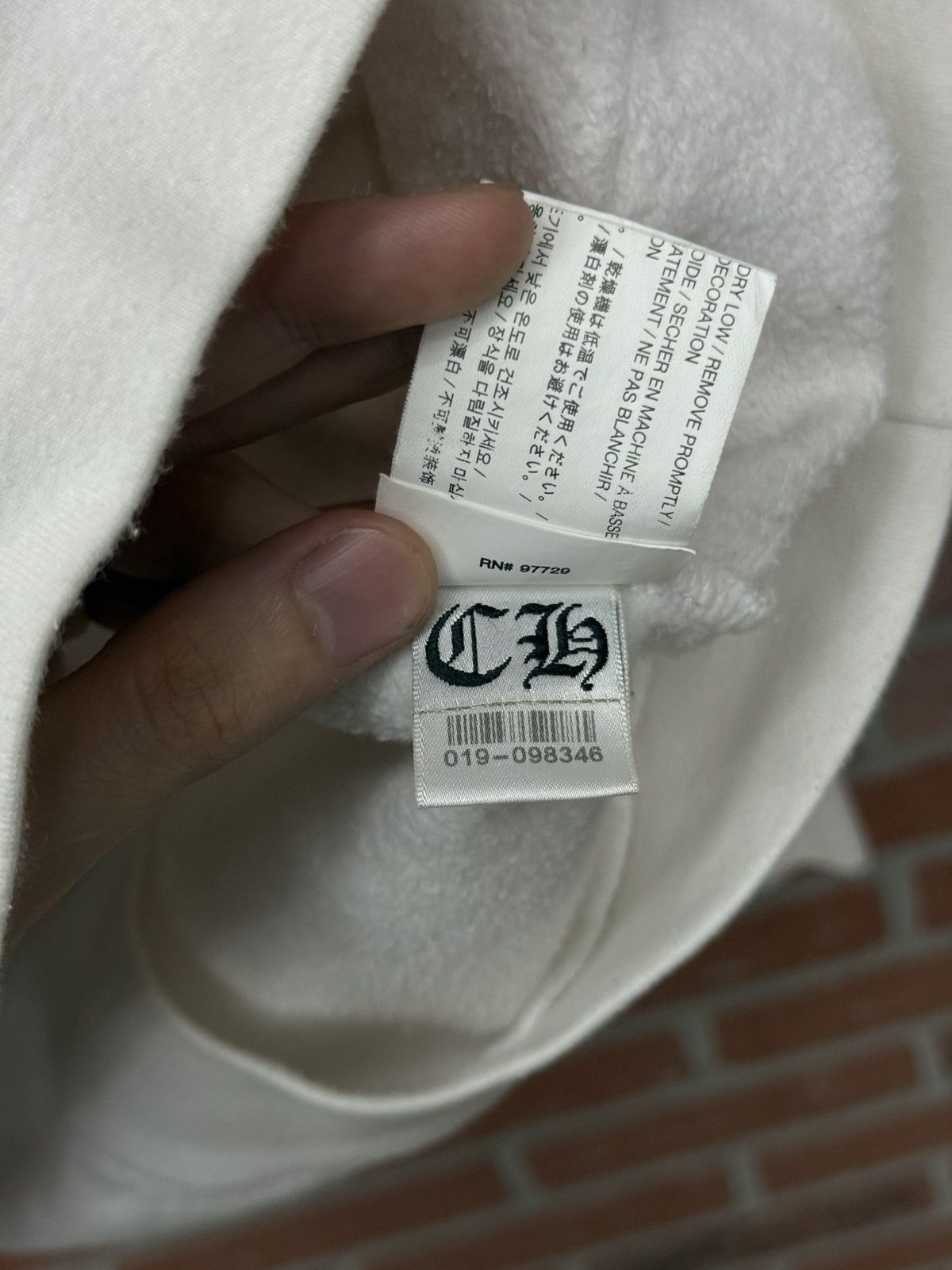 Chrome Hearts × Off-White Chrome Hearts Off White Hoodie Size M (RARE EXLUSIVE) Size US M / EU 48-50 / 2 - 17 Thumbnail