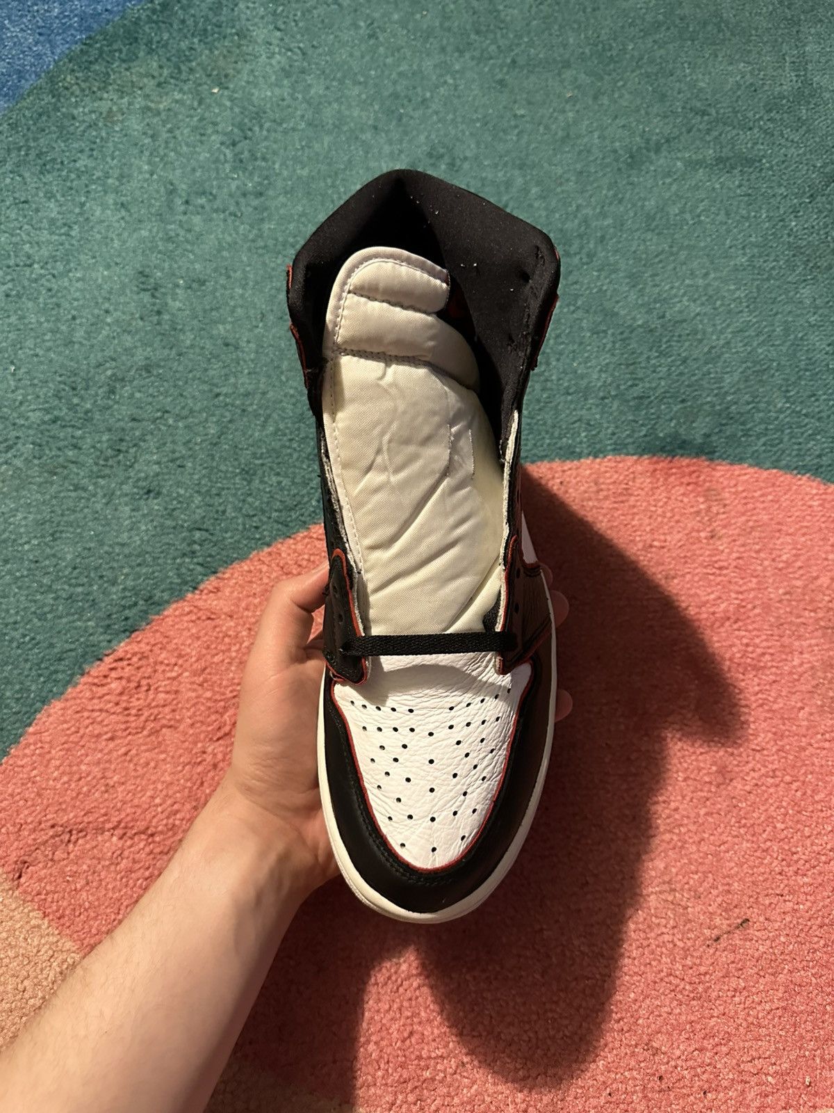 Jordan Brand Air Jordan 1 Retro High Bloodline Size US 11.5 / EU 44-45 - 9 Thumbnail
