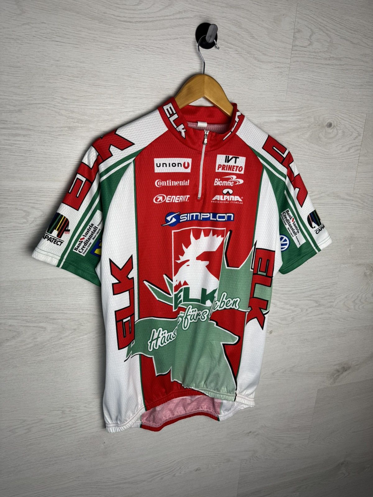 Vintage Vintage Elk Cycling Jersey Size US XL / EU 56 / 4 - 1 Thumbnail