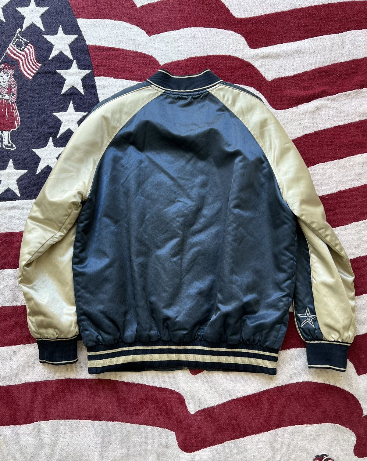 MLB × Vintage 00s MLB Astros Quilted Jacket Size US L / EU 52-54 / 3 - 4 Thumbnail