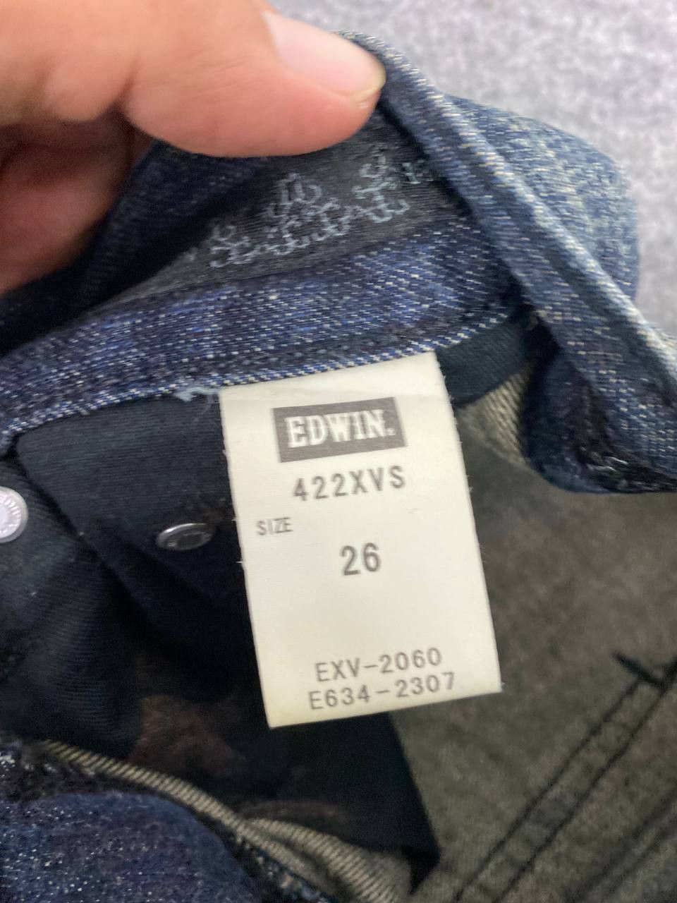 Edwin vintage edwin bondage style denim nice design Size US 29 - 11 Thumbnail